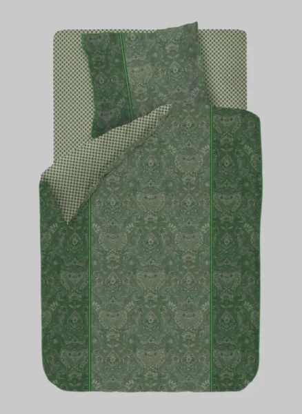 Pip Studio Bettwäsche Set 155x220 Grün | Kyoto Nights