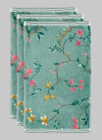 3er Set Gästetücher Les Fleurs