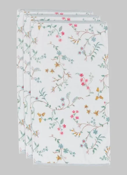 3er Set Handtücher Les Fleurs