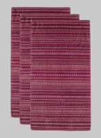 3er Set Gästetücher Geometric Print