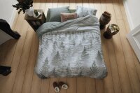 Bettwäsche Set Foggy Forest