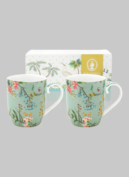 2er Set Tassen Jolie Flower