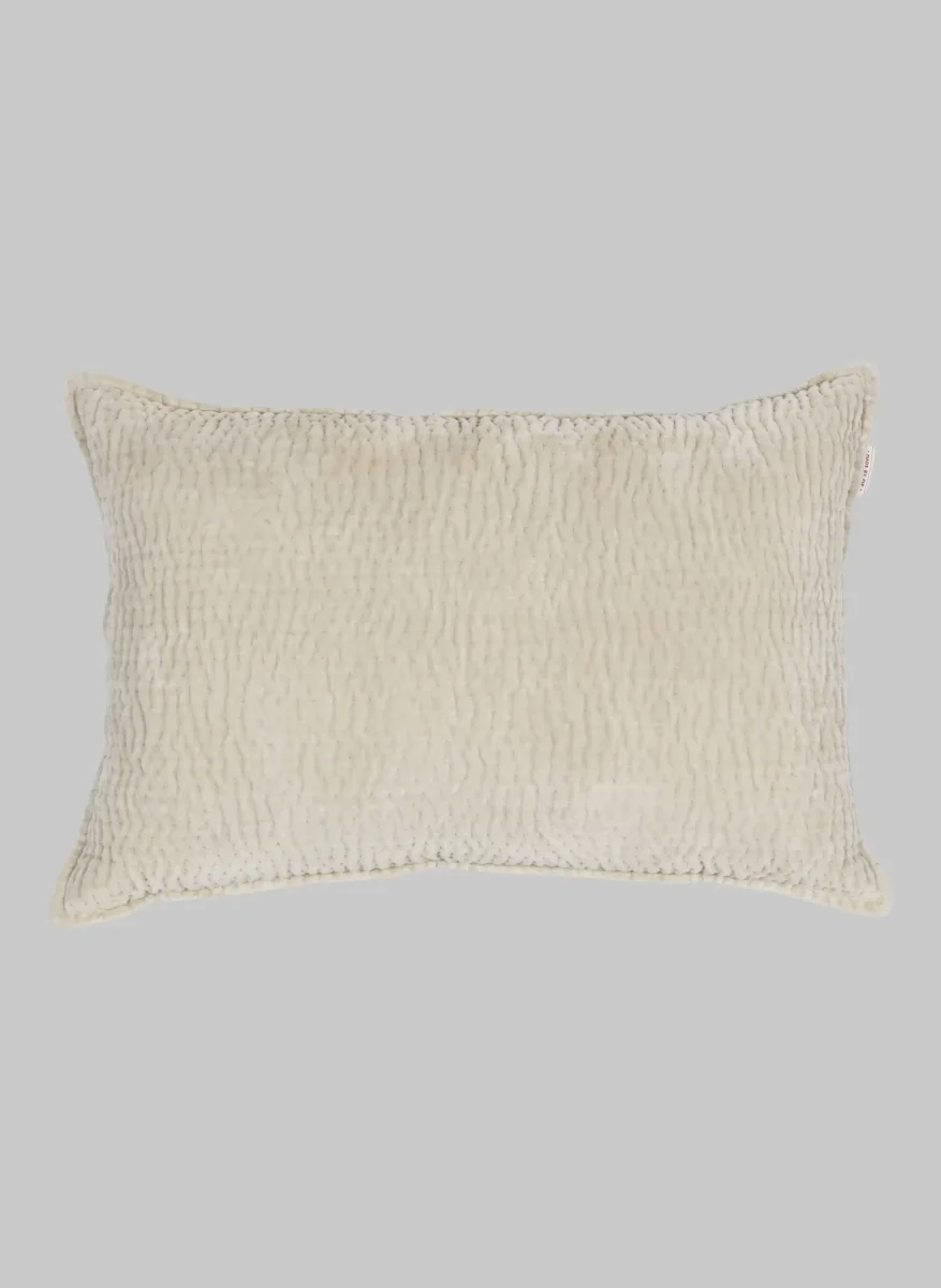 Pip Studio Velvet Sky – Zierkissen 40x60, Sand