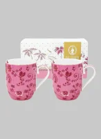 2er Set Tassen Jolie Flower