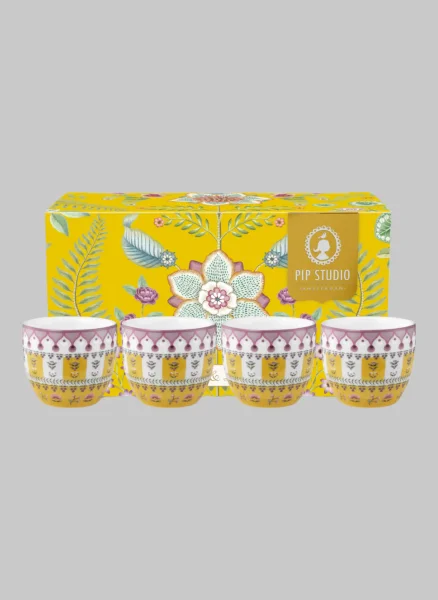 4er Set Eierbecher Lily & Lotus