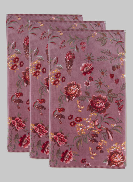 3er Set Handtücher Secret Garden