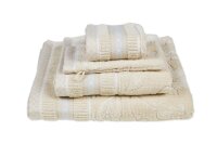 3er Set Handtücher Jasmin Jacquard